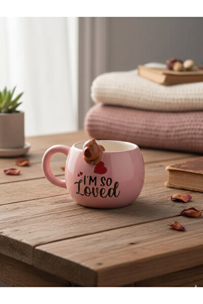 Tohana 3D Hanging Animal Figured Capybara Mug 420 ml