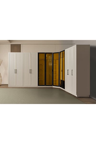 Doressa Home Lossa Moon Köşe Gardırop