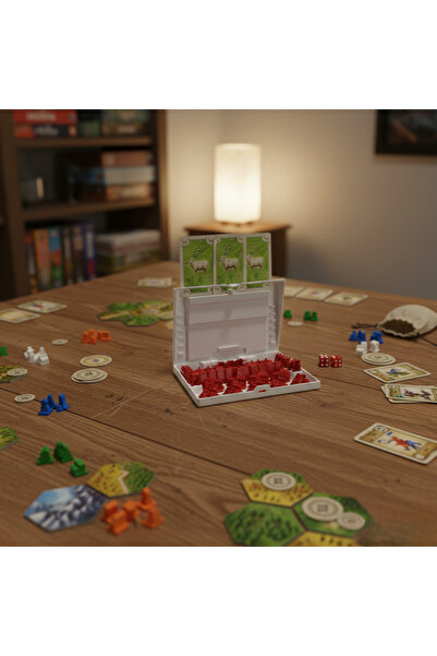 OEM Catan Pieces Box - White