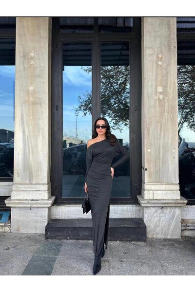 Hotfashion SİMLİ UZUN ELBİSE