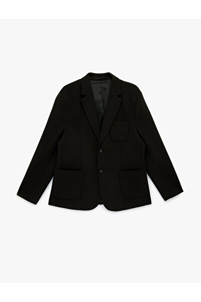 Koton Men'S Black Men'S Blazers