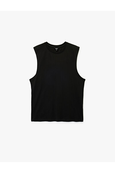 Koton Men'S Black Basic Tank Top