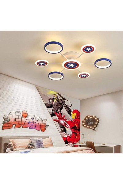 proled Lustra LED Captain A cu 6 brațe 100W