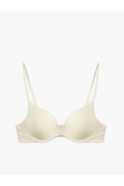 Koton Women'S Ecru Comfort Bra