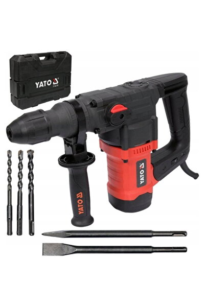 yato SDS+ Rotary Hammer 1100W, 3 Functions 4.5 J, Plastic Case