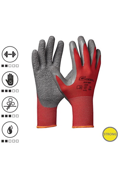 GEBOL 709691, Manusi de protectie Grip, din poliester, acoperire din latex cu...