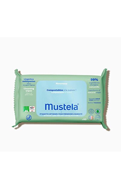 Mustela Servetele umede pentru bebelusi BIO 60 buc