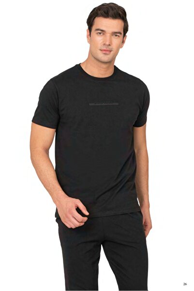 Pierre Cardin Cotton, Men's T-Shirt & Pajama Set, Short Sleeve, Crew Neck, wi...