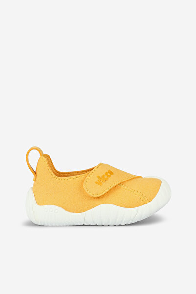 Vicco Panku Lightweight Unisex First Step Yellow Sneaker