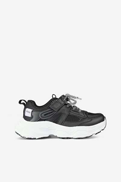 Vicco Feri Air Sole Girls Preschool Black Sports Shoes