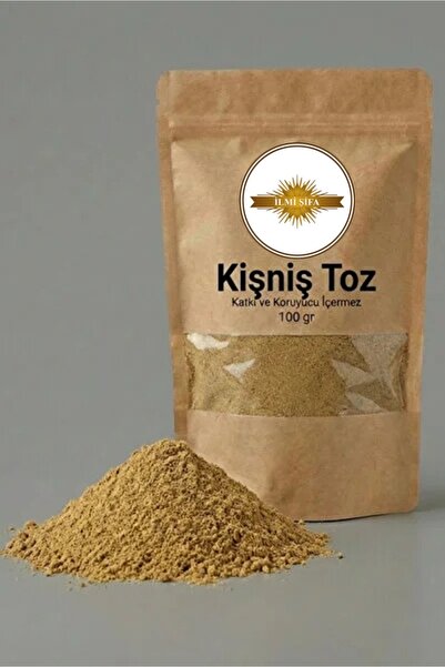 İLMİ ŞİFA Kişniş Toz (Kişniş Tohumu – Coriander Seed) Atalık Tohumu Doğal Kiş...