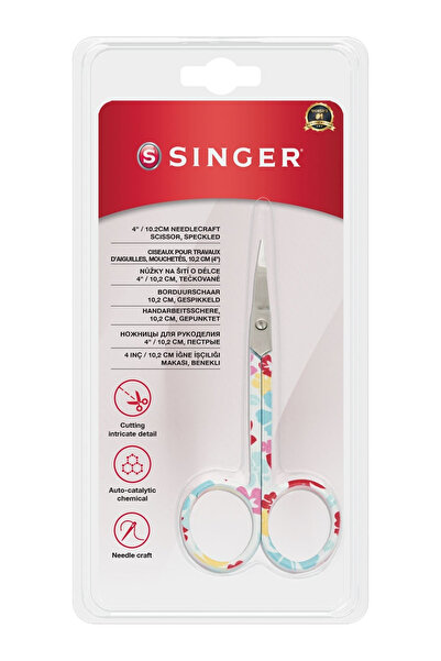 Liva Craft SINGER Ножиці для вишивки з кольоровими кінчиками