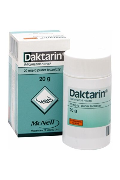 Daktarin pulbere 20 mg/g, 20 grame