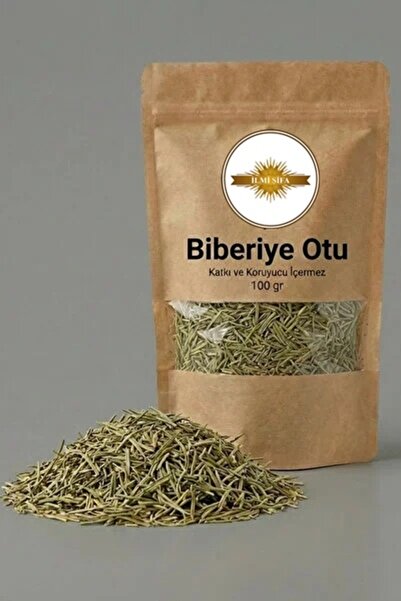 İLMİ ŞİFA Biberiye Otu Çayı 100 gr ( Yeni Mahsül, Doğal Kurutulmuş, Yeşil Ren...