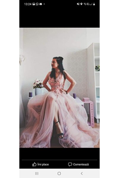 fara marca Pink Serenity Dress