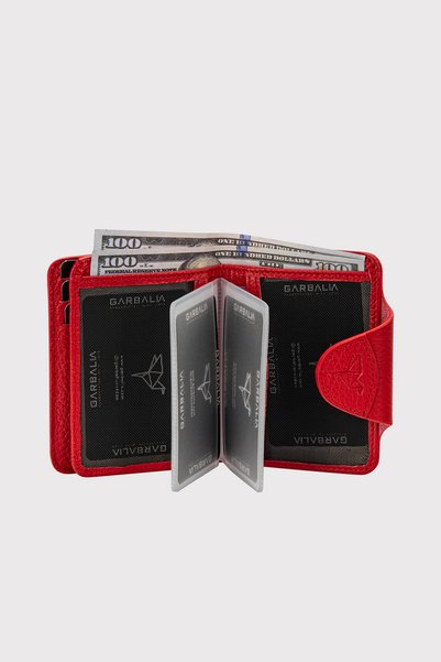 Garbalia Luzern Hakiki Deri Unisex Kartlık Cüzdan