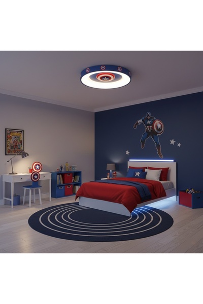 proled Captain A LED Child Room Chandelier 96W 47cm