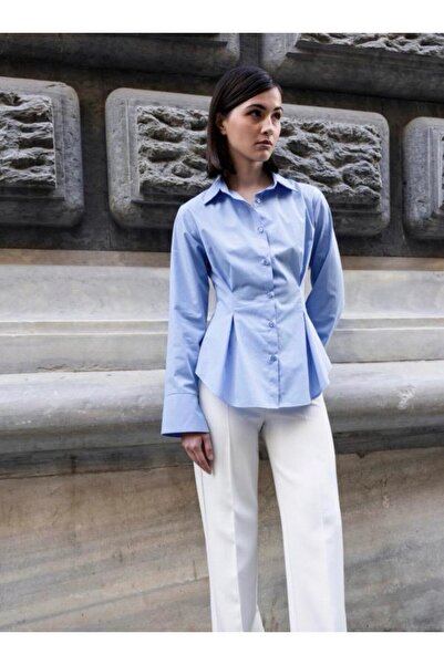 butikoznur PİLELİ GÖMLEK