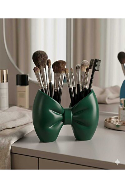 3D MESHİNG علبة مكياج على شكل فيونكة من ميشينج