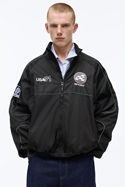 Pull & Bear STWD kontrast dikişli ceket