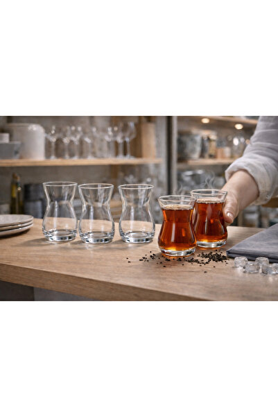 DECORS CENTER Paşabahçe Ruba 6'lı Çay Bardağı