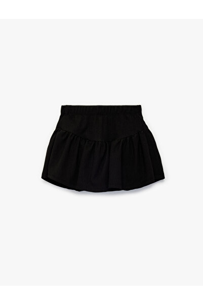 Koton Girl'S Black Ruffle Skort