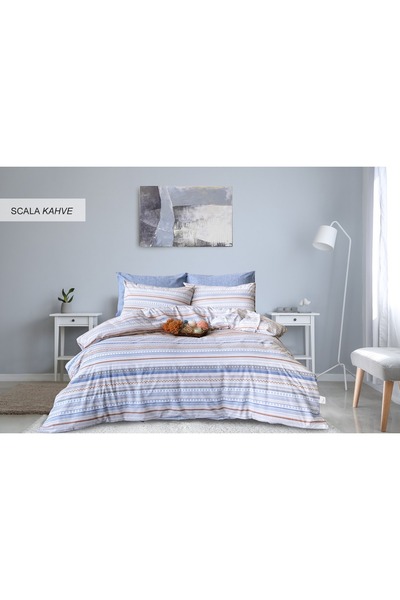 İyi Geceler İstanbul 100% Cotton Ranforce Single Bedding Set Scala