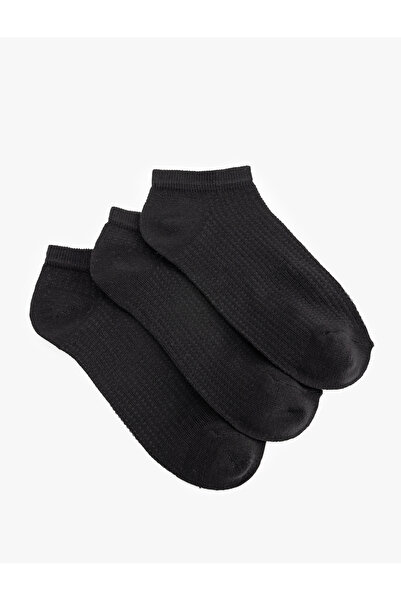 Koton Women'S Black 3-Pack Socks Set