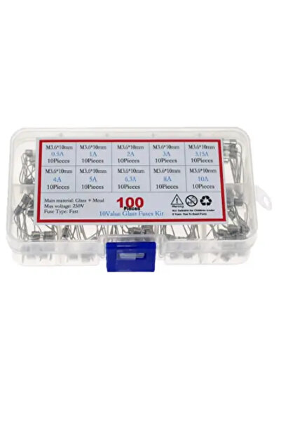 OEM Kit sigurante axiale set 100buc 3.6x10mm 250V