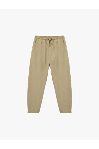 Koton Girl'S Sage Carrot Fit Trousers