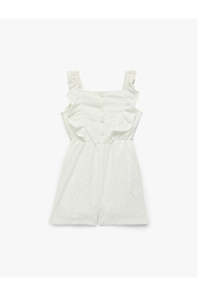 Koton Baby Girl'S Ecru Baby Girl'S Jumpsuits