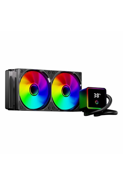 FRISBY Fcl-240B Argb 240mm Am5/1851P Black Processor Liquid Cooler