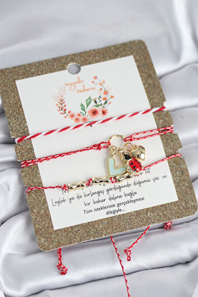 Clariss Marteniçka Bracelet 3-Piece Ladybug Model