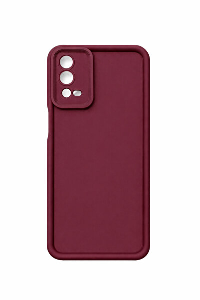 Vissona Oppo A55 4G Uyumlu Kamera Çıkıntılı Mat Silikon Telefon Kılıfı