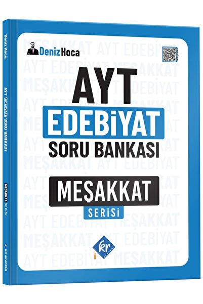 KR Akademi Yayınları Deniz Hoca AYT Edebiyat Soru Bankası Meşakkat Serisi