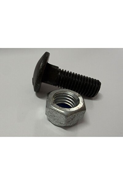 YEM KARMA CİVATA-SOMUN (M12X35) - FİBERLİ (10'LU PAKET)