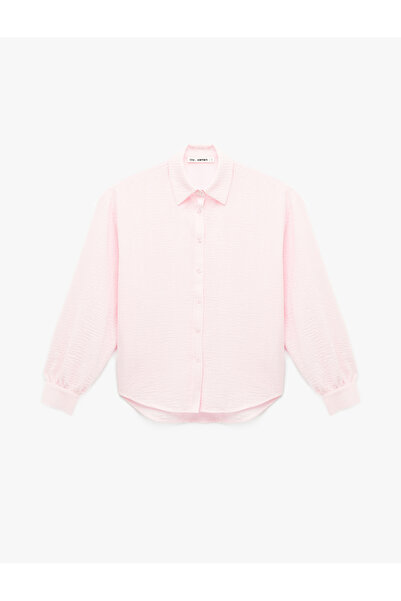 Koton Women'S Pink Teenage Shirts Ls