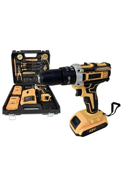 OEM Complete Tool Kit with Cordless Drill, 2 Batteries 48V and 24 Hand Access...