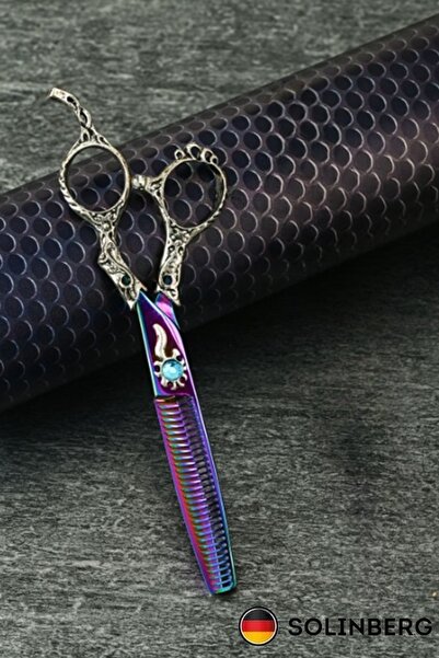 xolo Profesyonel 6 inç Ara Makas Efile Saç Makası Berber Kuaför İçin Premium ...