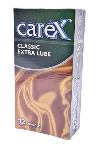 CAREX Classic Extra Lube Condom 12'S