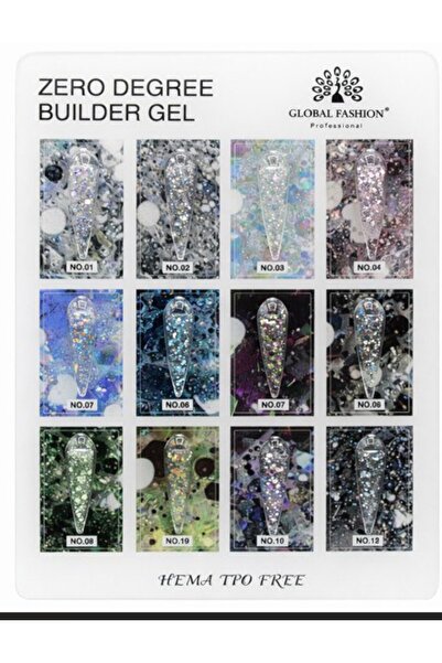 global fashion Set de 2 unități: Gel pentru modelarea unghiilor 15 gr, Aurora...