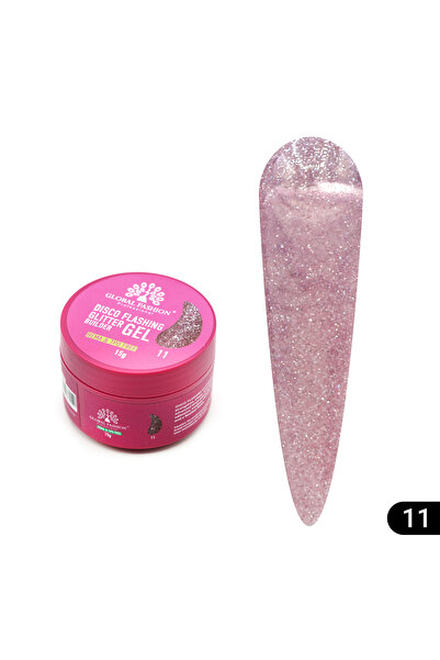 global fashion Set de 2 unități: Gel pentru modelarea unghiilor 15 gr, Disco ...