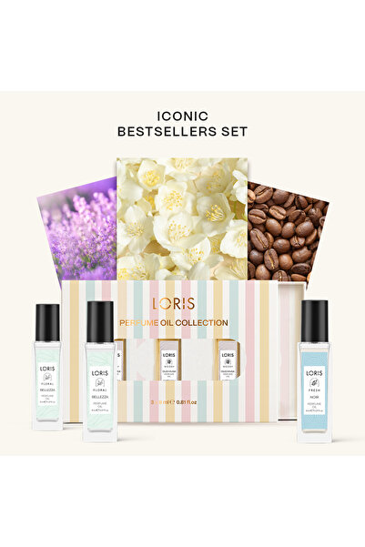 Loris Iconic Bestsellers Kadın & Erkek Parfüm Yağı Seti – 3’lü Özel Koleksiyon