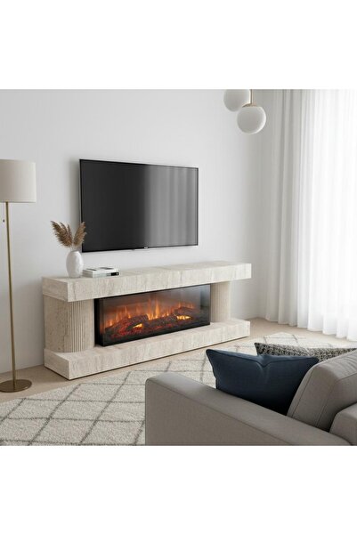 Baber Dekor TREND ŞÖMİNELİ TV ÜNİTESİ
