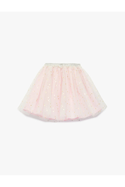 Koton Baby Girl'S Ecru Design Tulle Skirt