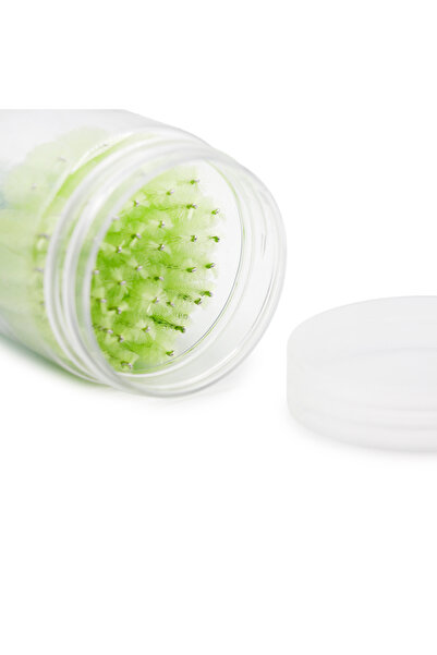 global fashion Set de 5 unități: Set de 50 periuțe pentru extensii de gene, v...