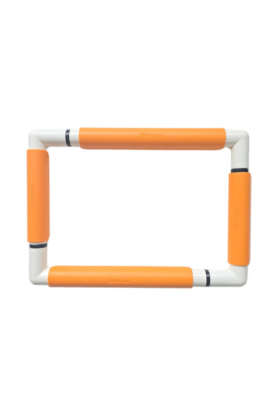 Liva Craft NURGE 21X29 سم حلقة تطريز بمشبك برتقالي