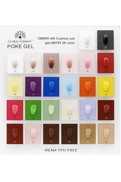 global fashion Set de 3 unități: Gel-vopsea pentru ombre, Air Cushion 8g, 18