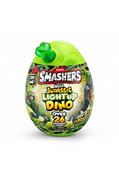 Smashers Figurina surpriza Dinozaur Mega Jurassic Light&minus;Up Dino, Sp...