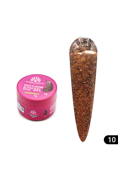 global fashion Set de 2 unități: Gel pentru modelarea unghiilor 15 gr, Disco ...